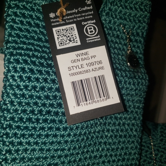 SUMMER PARTY BUNDLE- THE SAK - Beverage Cooler, Wine Tote, Bag Charm NWT - Picture 4 of 14